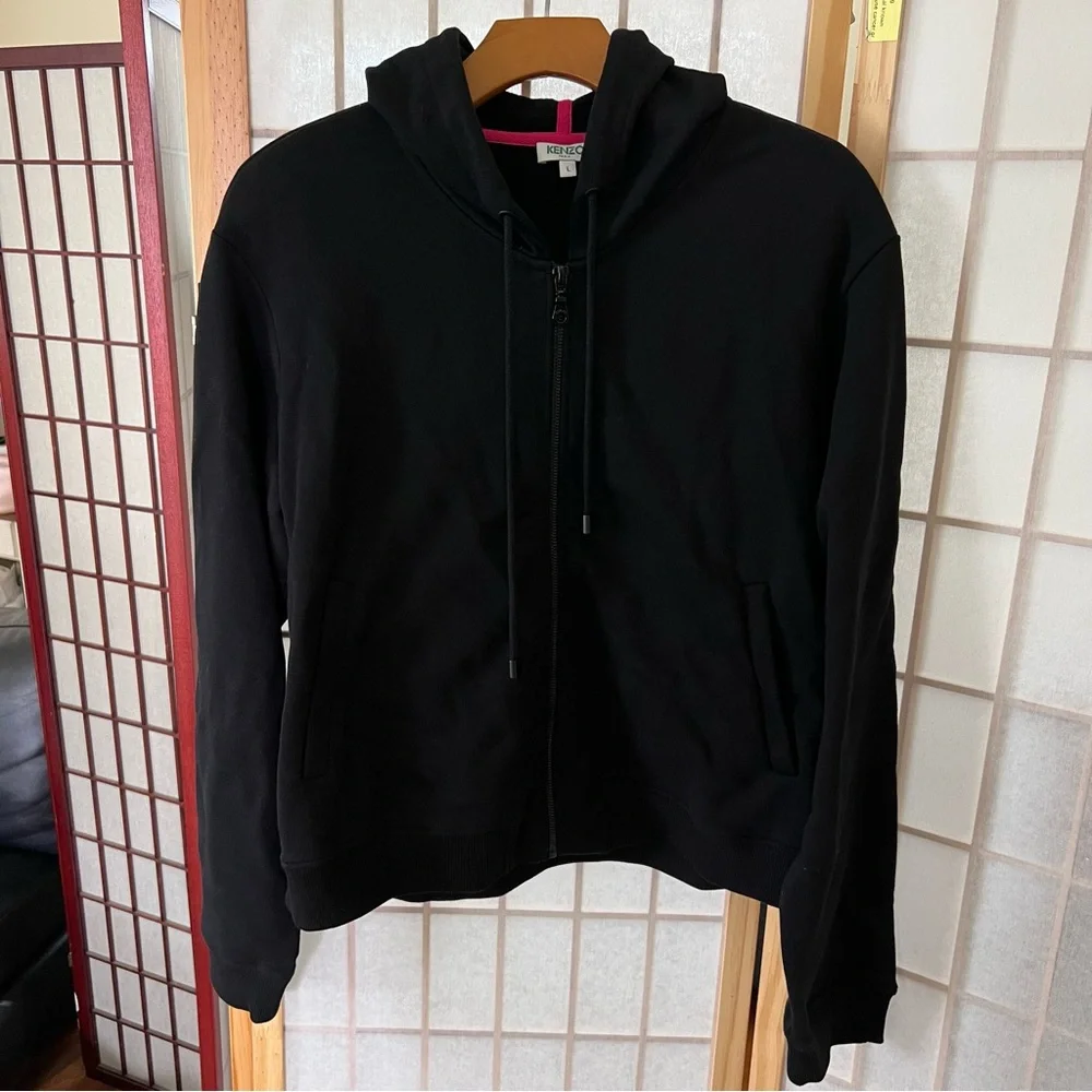 Kenzo Black Tiger Hoodie - Picture 2 of 3